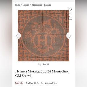 HERMES. Excellent used condition.